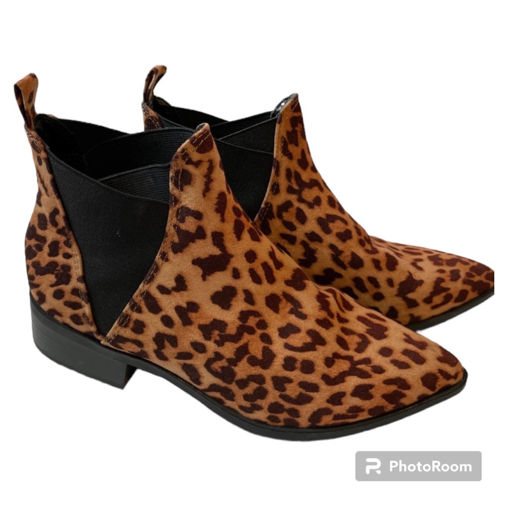 MYLU  Ankle Boots Women’s 6.5 Leopard Print Animal Print